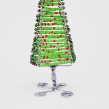 Maasai Bead Wire Christmas Tree