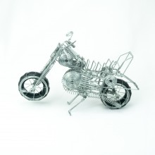Handmade Wire Motorcycle 