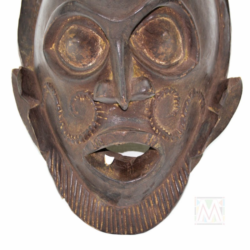 African Bamileke Mask From The Grasslands Cameroon