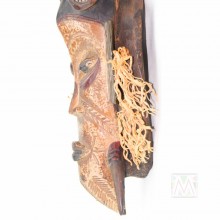 Guro Kweni Wood Mask 18"