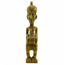 Bena Luluwa Maternity/ Fertility Figure (Bwanga Bwa Cibola)