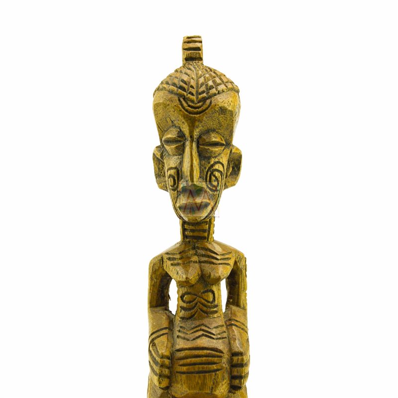 Bena Luluwa Maternity/ Fertility Figure (Bwanga Bwa Cibola)