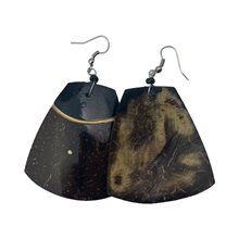 Coconut Shell Earrings 742-5-49