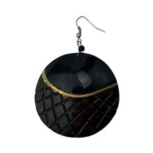 Coconut Shell Earrings 721-2-99