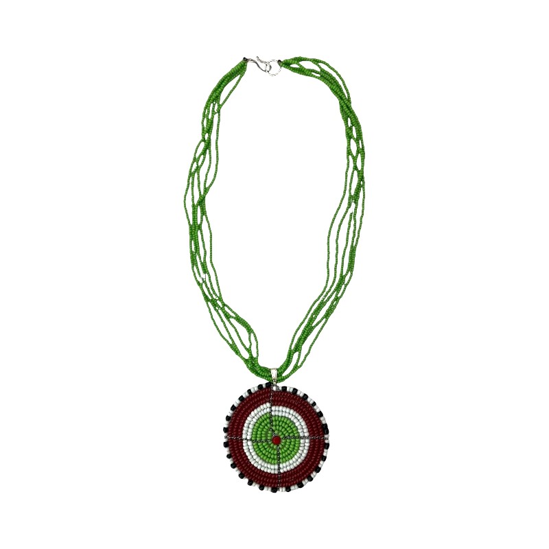 Medali Maasai Bead Necklace