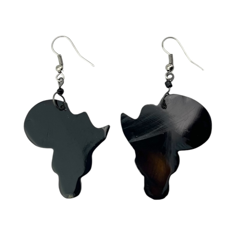 Africa Cow Horn Earrings