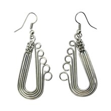 Unyoya Silver Wire Earrings