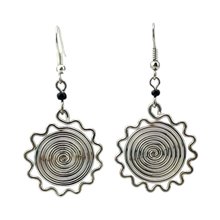 Ndani Silver Earrings