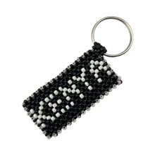 Kenya Flag Maasai Bead Keychain