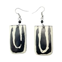 Uhuru Bone Earrings - Large