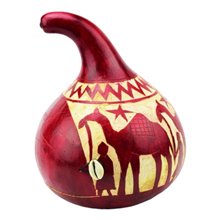 Handmade African Calabash Gourd Nativity Scene