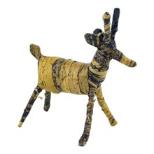 Handmade Banana Fiber Animal Christmas Reindeer