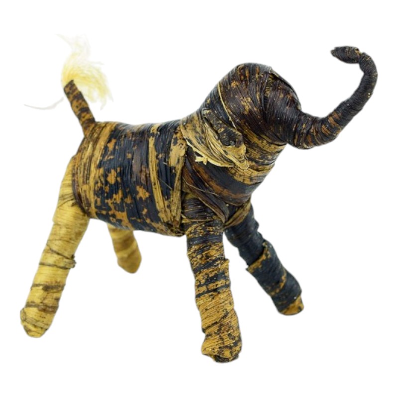 Handmade Banana Fiber Animal Elephant