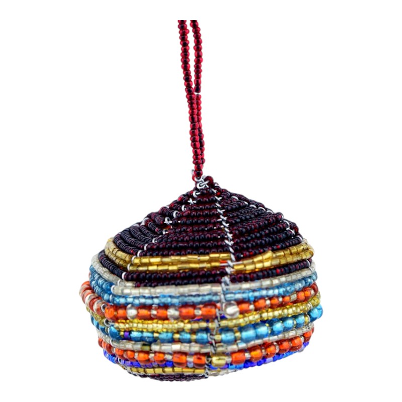 Maasai Bead Dazzles Ornament