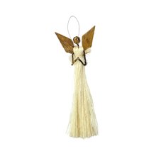 Handmade Christmas Sisal Angel Ornaments