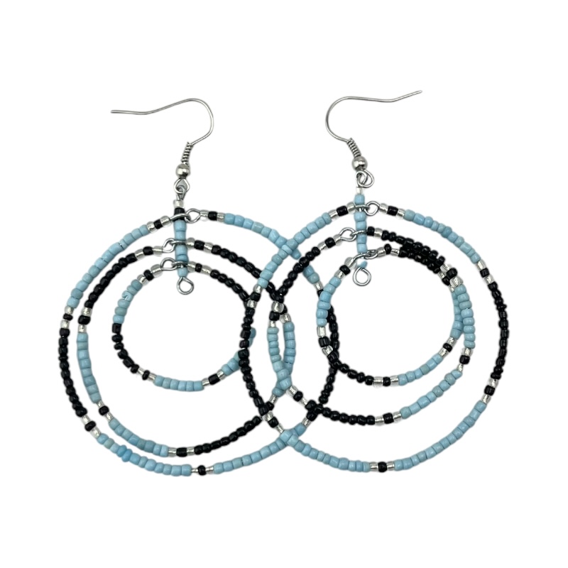 Maasai Melody Loop Earrings