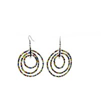 Maasai Mingle Loop Earrings