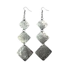 Jua Square Tiered Earrings