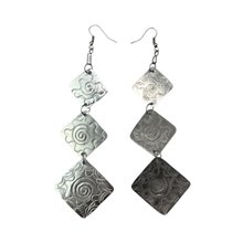 Jua Square Tiered Earrings