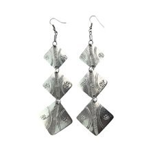 Ua Square Tiered Earrings