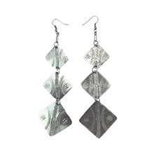 Ua Square Tiered Earrings