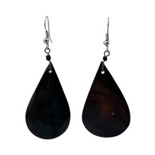 Tear Drop Cow Horn Earrings