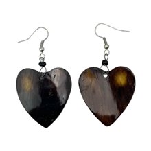 Heart Cow Horn Earrings