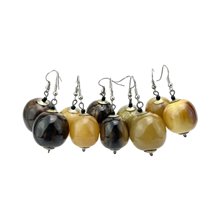 Sayari Cow Horn Earrings