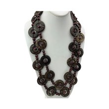 Furahia Boho Necklace - Brown