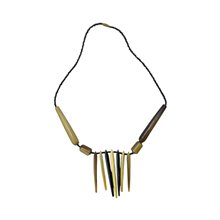 Cow Horn Spike Necklace