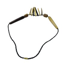 Cow Horn Spike Necklace