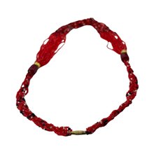 Maasai Red Bead Resin Necklace