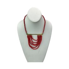 Kitanzi Solid Color Brass Necklace