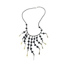 Masai Bead Seed Chandelier Necklace