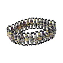 Recycled Paper Maasai Bead Bracelet 671-28