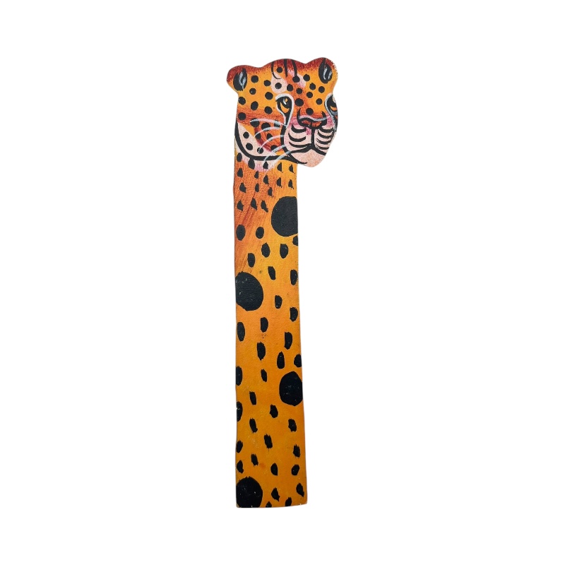 Cheetah Leather Bookmark