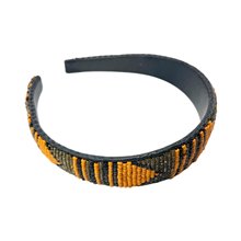 Maasai Bead Leather Headband