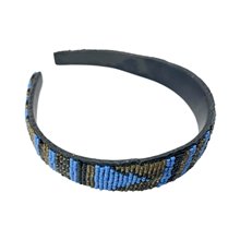 Maasai Bead Leather Headband