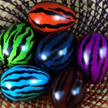 Brown Tiger Print Kisii Soapstone Easter Eggs