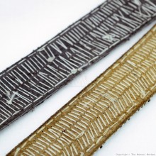 Maasai Bead Leather Bracelet Cuff 405-40