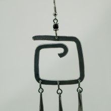 Recycled Aluminium Wire earrings